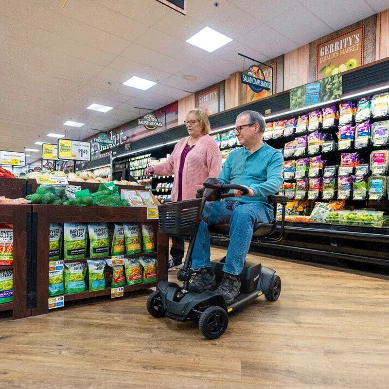 Opvouwbare scootmobiel - Pride GoGo Elite Traveller 2 3-wiel