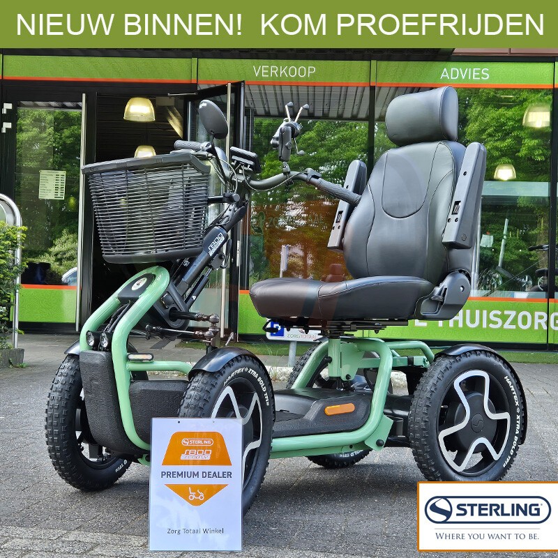 Scootmobiel Sterling S800 by Scoozy