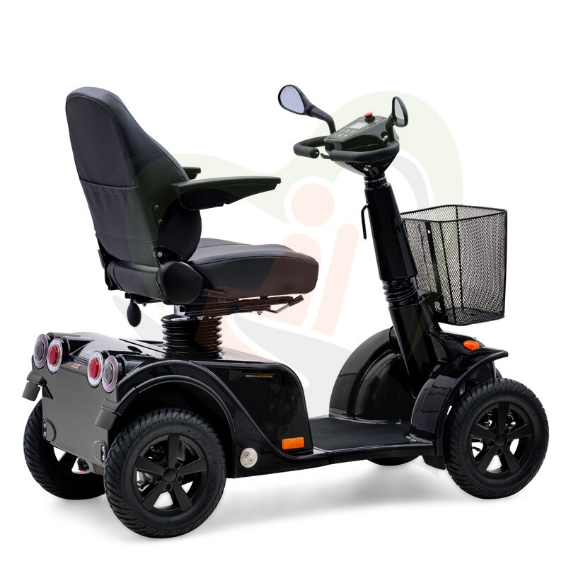 Scootmobiel Life en Mobility Solo 4 Black Edition