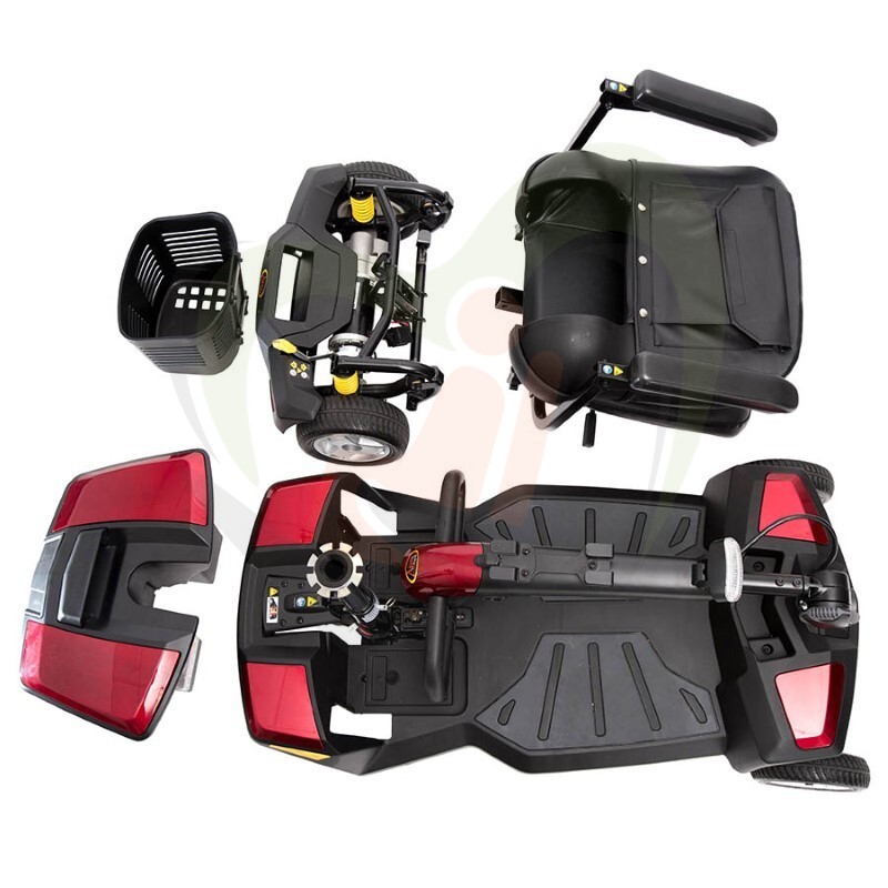 Opvouwbare scootmobiel - Pride GoGo LX CTS 4-wiel