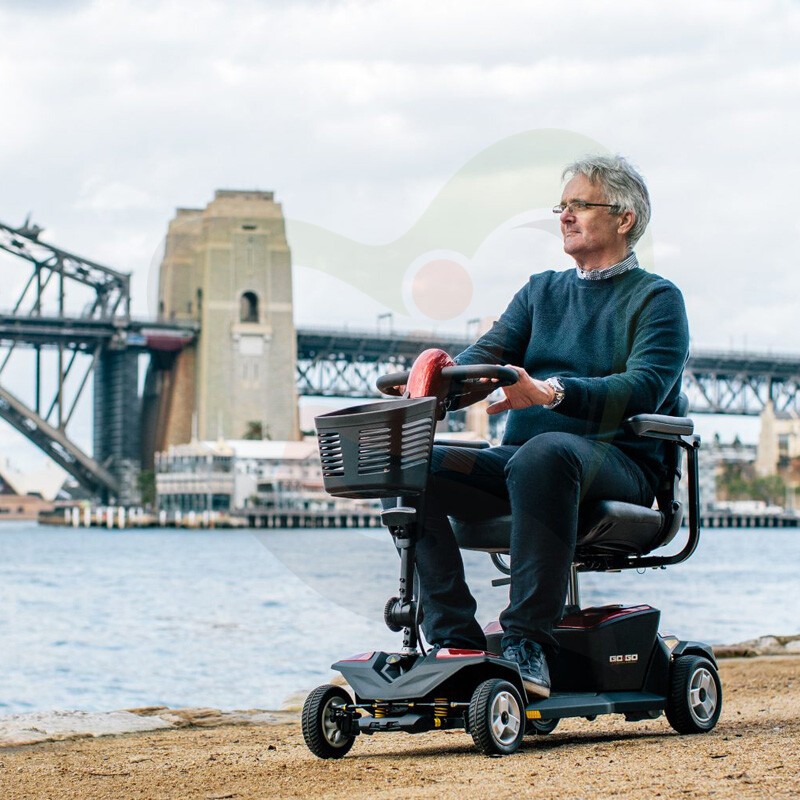 Opvouwbare scootmobiel - Pride GoGo LX CTS 4-wiel