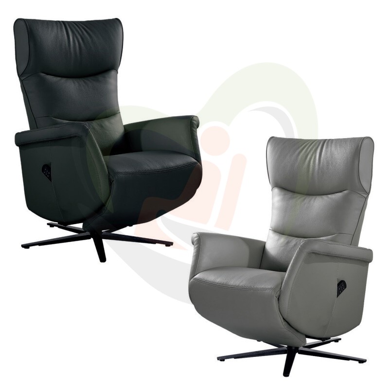 Sta-op stoel en relaxfauteuil Milaan - Draaipoot 