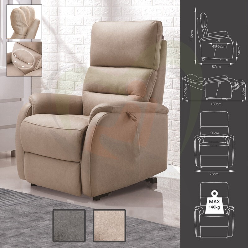 Sta-op stoel en relaxfauteuil Madrid