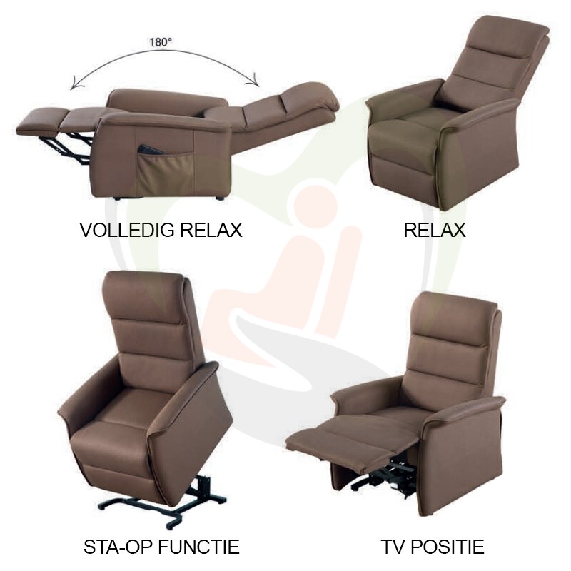 Sta-op stoel en relaxfauteuil Geneve