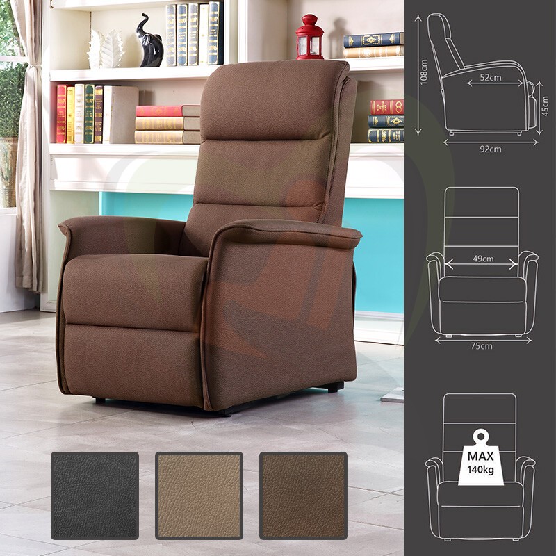 Sta-op stoel en relaxfauteuil Geneve