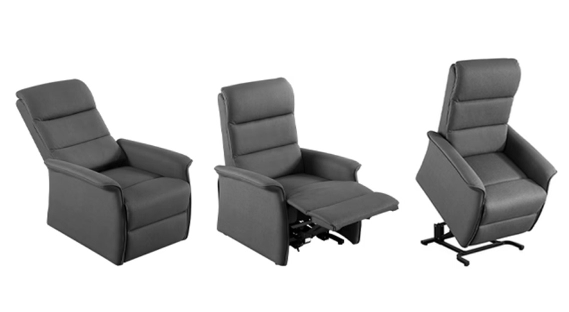 Bedieningen en verstellingen - Sta-op stoel en relaxfauteuil Geneve