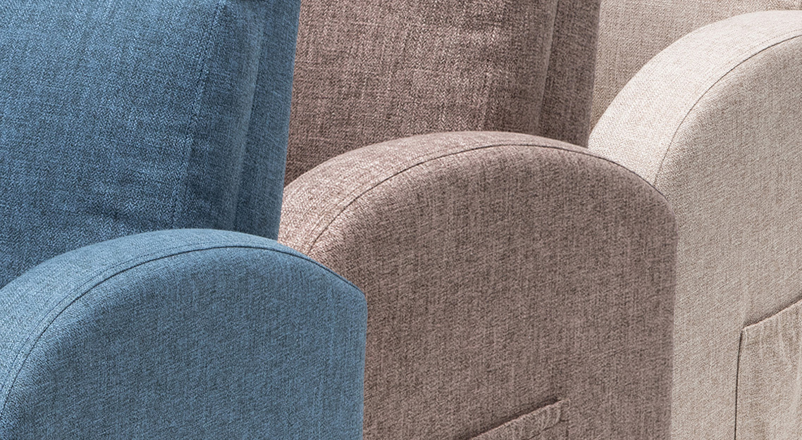 Degelijke stoffering - Sta-op stoel en relaxfauteuil Berlijn - Basic
