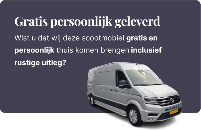Scootmobiel gratis levering