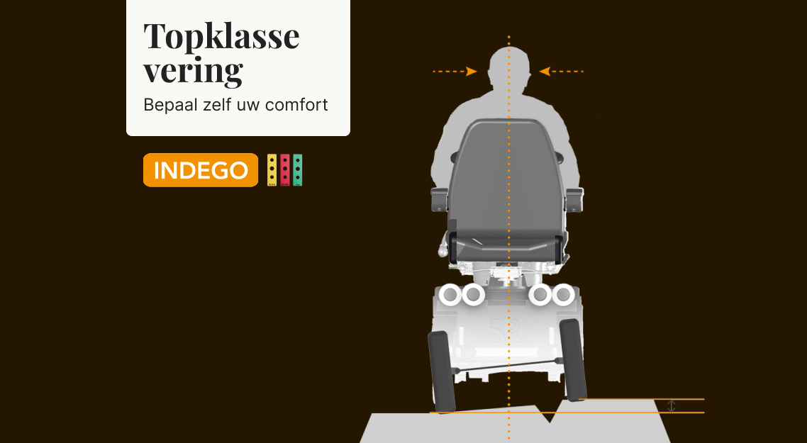 En hoe zit het dan met comfort? - Scootmobiel Life en Mobility Solo 4 - Lithium Powered