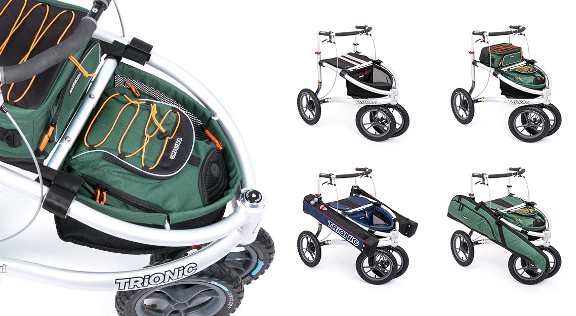 Welke uitvoering past het beste bij u? - Rollator Trionic Veloped 14er - Ergonomische outdoor rollator met klimhulp