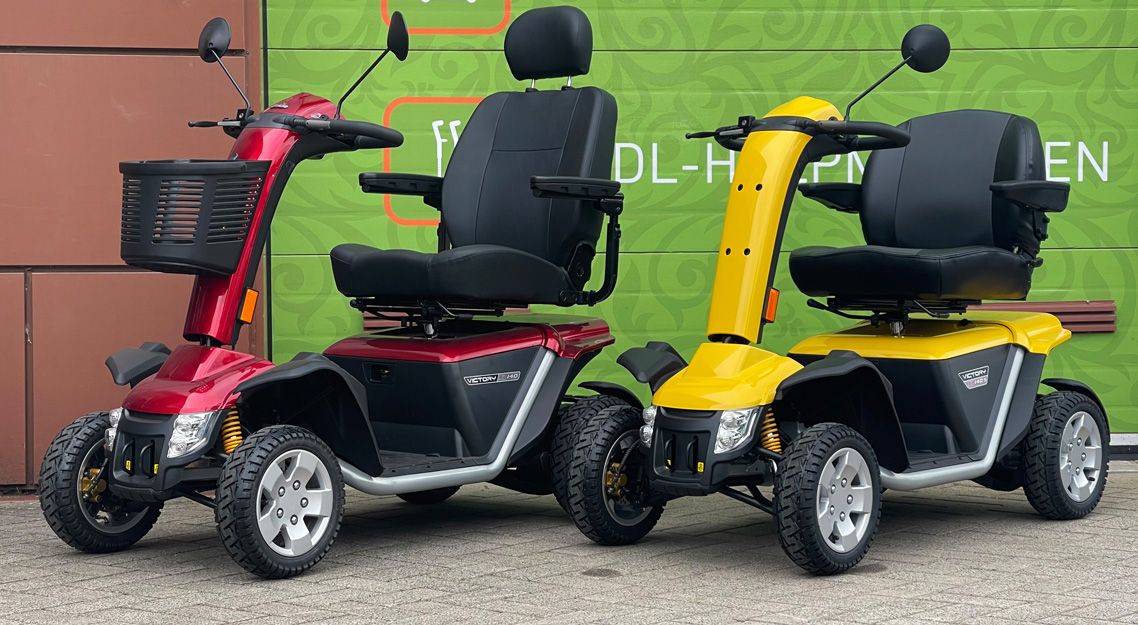 Stel de XL140S zelf samen - Scootmobiel Pride Victory XL140S - 20 km per uur!