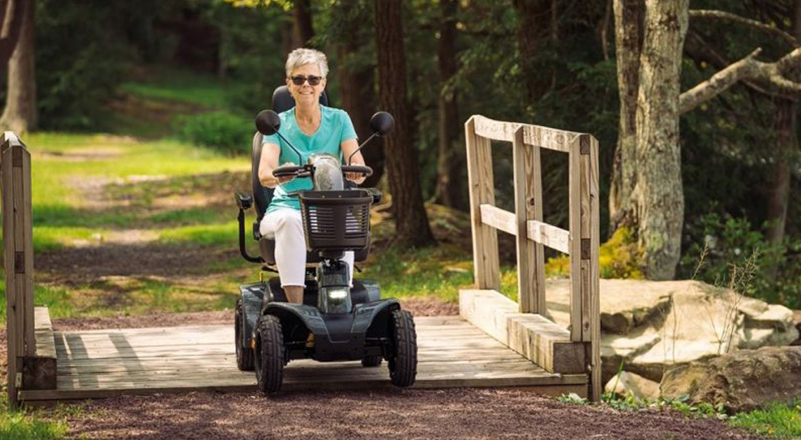 Waar brengt de Pursuit 2 u naar toe? - Scootmobiel - Pride Pursuit 2 Lithium
