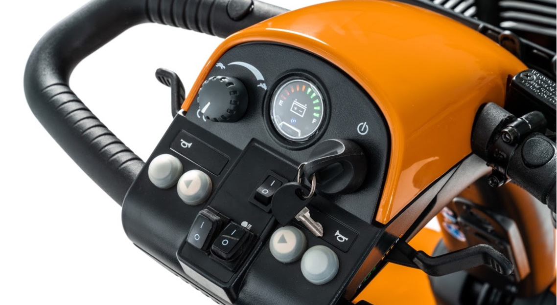 Eenvoudige bediening - Scootmobiel - Pride Pursuit 2 Lithium