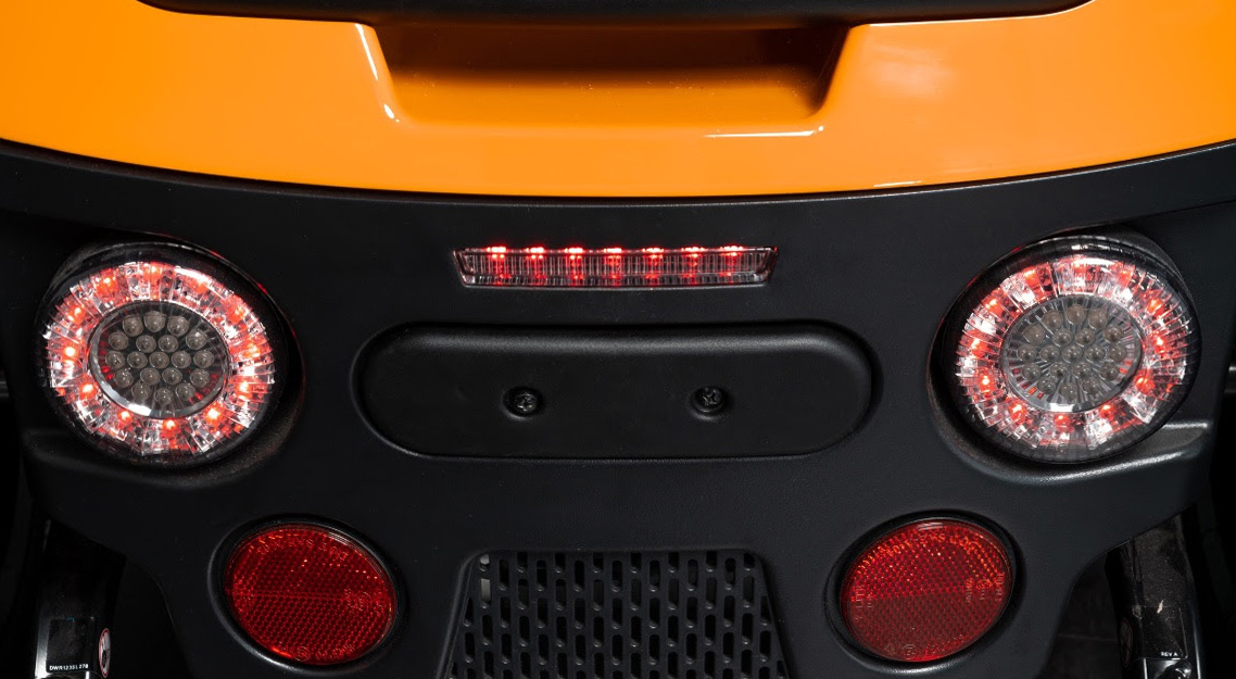 Volledige LED verlichting - Scootmobiel - Pride Pursuit 2 Lithium