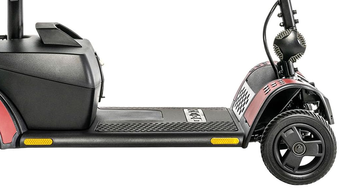 Unieke eigenschappen - Opvouwbare scootmobiel - Pride GoGo Elite Traveller 2 4-wiel
