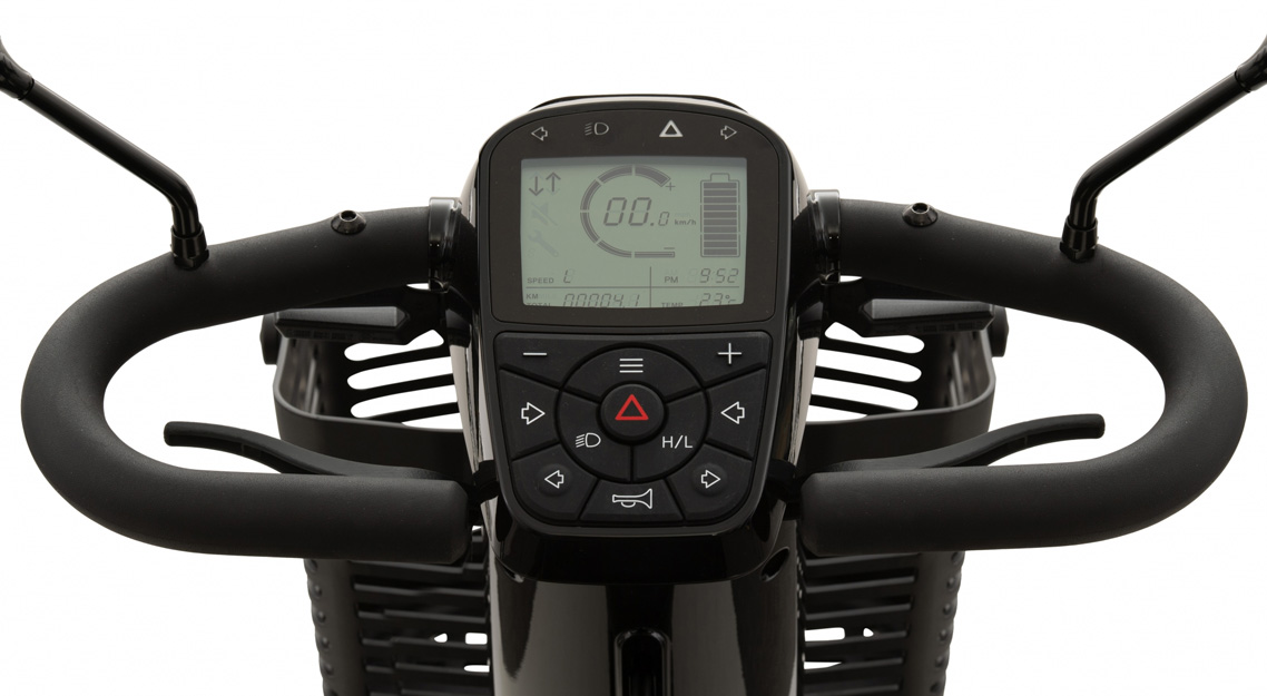 Bediening - Dashboard - Scootmobiel Life en Mobility Presto S
