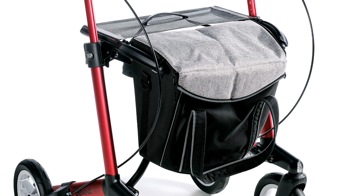 Comfortabel zitten - Rollator Sunrise Medical Gemino 30 Comfort - Grote wielen