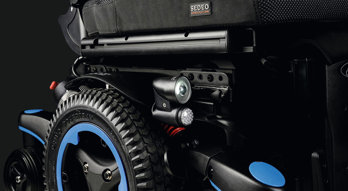 De kracht om je te brengen waar je heen wilt - Elektrische rolstoel Sunrise Medical - Quickie Q700 serie - Sedeo Pro