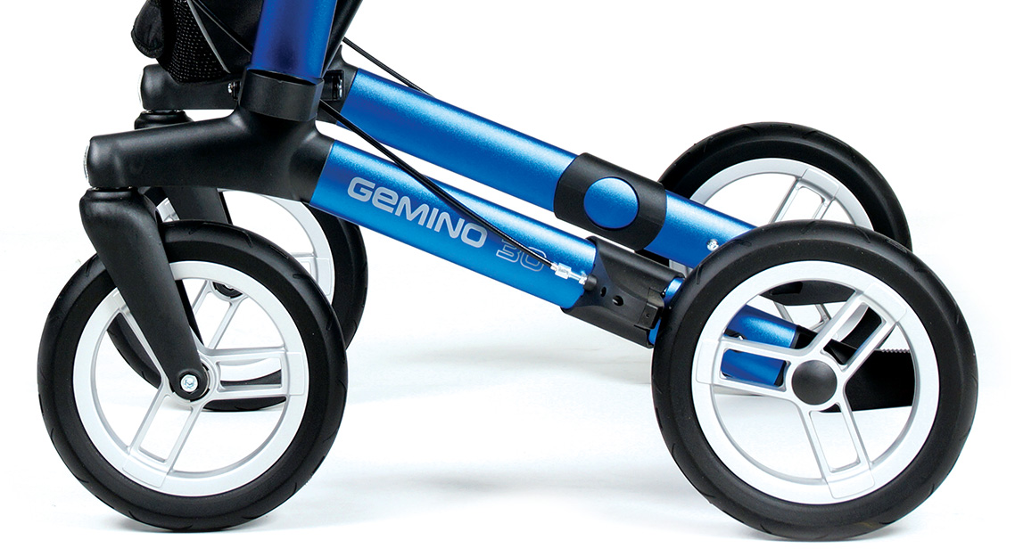 Lichtgewicht design met innovatieve functionaliteit - Rollator Sunrise Medical Gemino 30 Comfort Plus