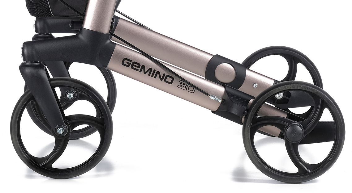 Een bekroond ontwerp - Rollator Sunrise Medical Gemino 30 - Lichtgewicht rollator in diverse kleuren