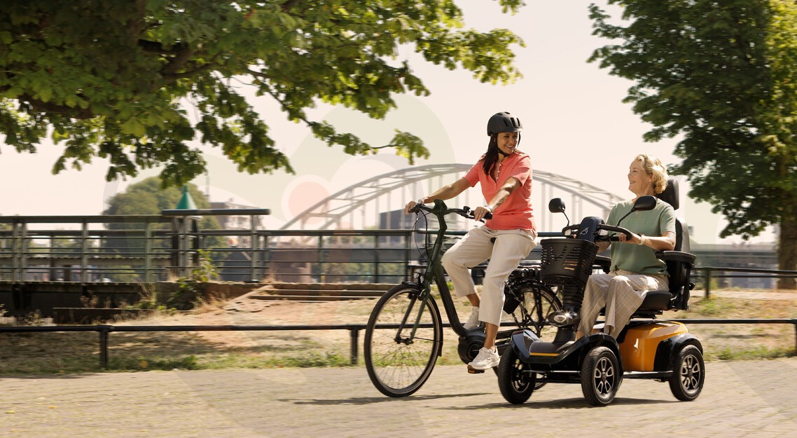 Ruimte en wendbaarheid voor elke rit - Scootmobiel Life en Mobility Presto