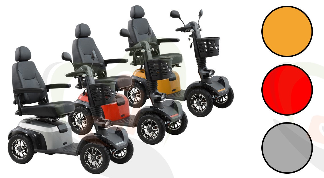 Stel de Presto zelf samen - Scootmobiel Life en Mobility Presto