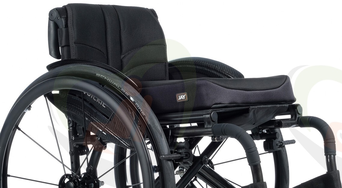 Perfect zitten met Jay - Actieve rolstoel - Sunrise Medical Quickie QS5 X (vouwframe)