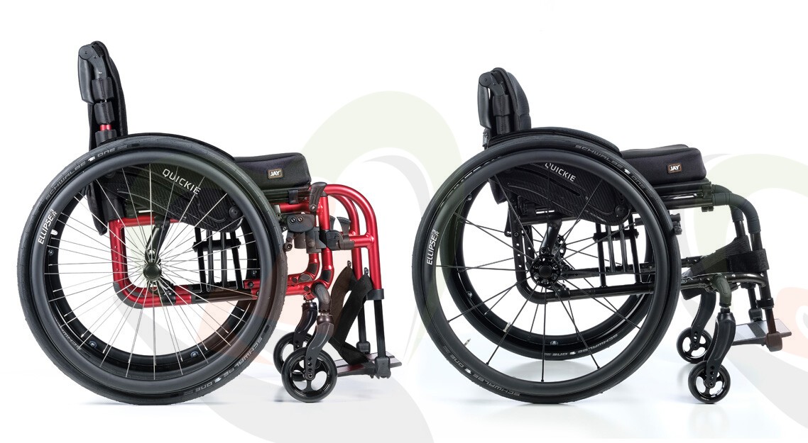 Welk voorframe kies jij? - Actieve rolstoel - Sunrise Medical Quickie QS5 X (vouwframe)