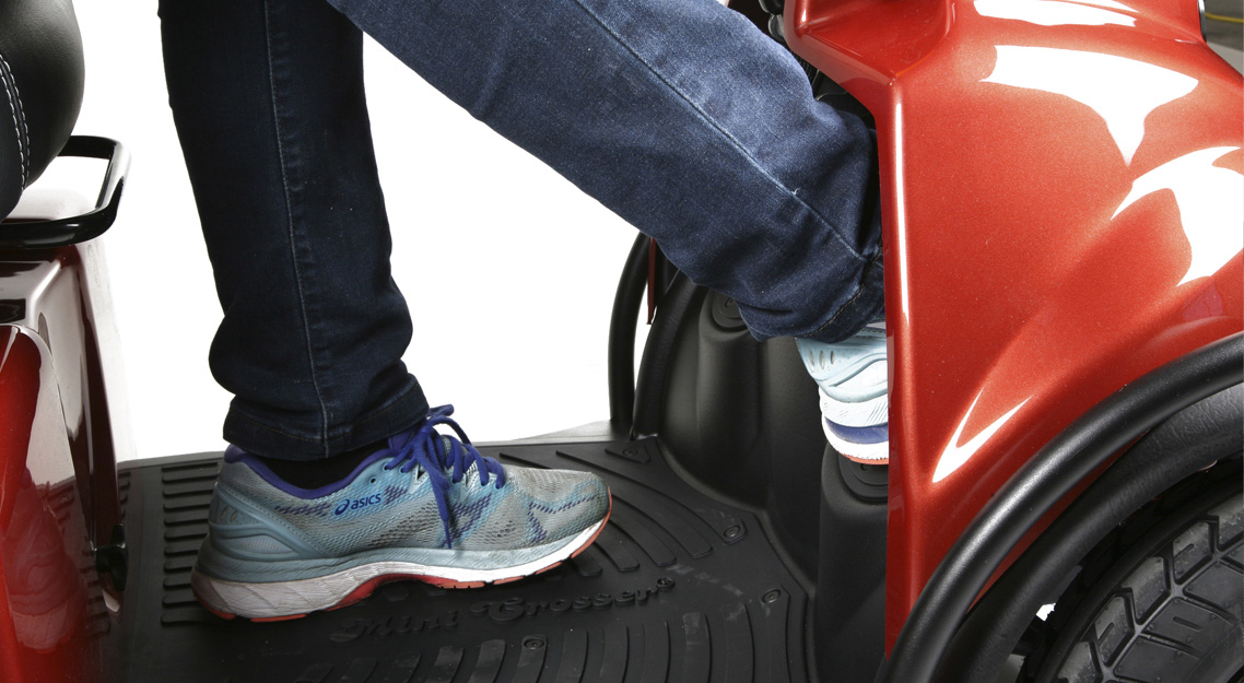 Echt comfortabel zitten - Scootmobiel Mini Crosser X2 4-wiel - Lithium Powered