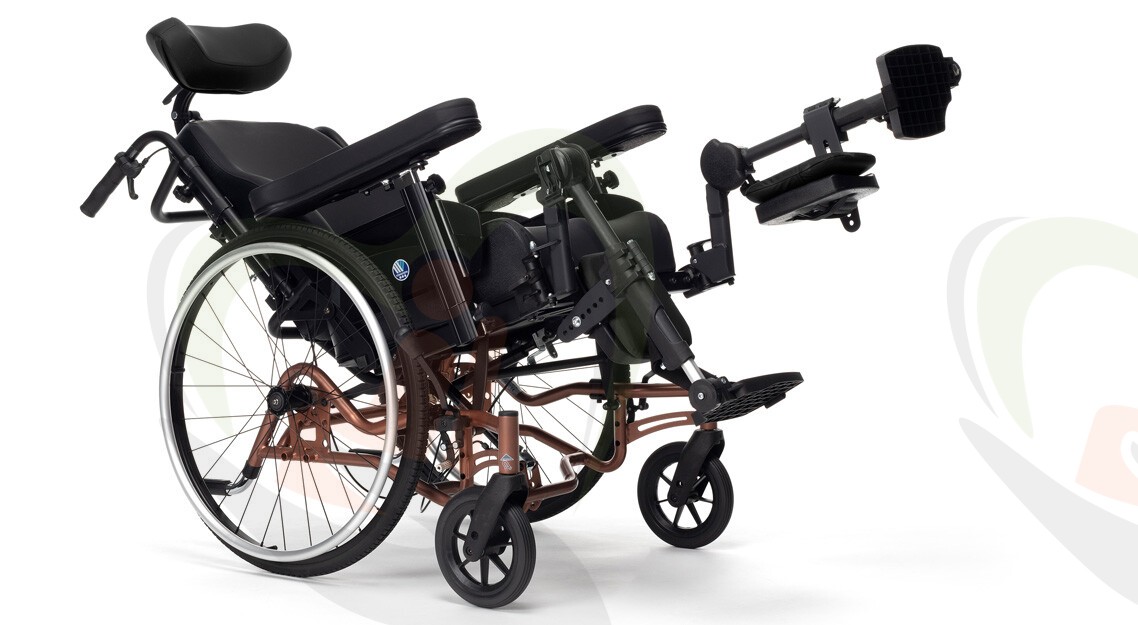 Minder druk, meer ontspanning - Verzorgings rolstoel - Inovys 2 Comfort met kantelverstelling