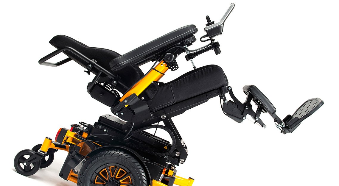 Comfort dat met u meebeweegt - Elektrische rolstoel ELRO Sigma MWD - Wendbaar en compact