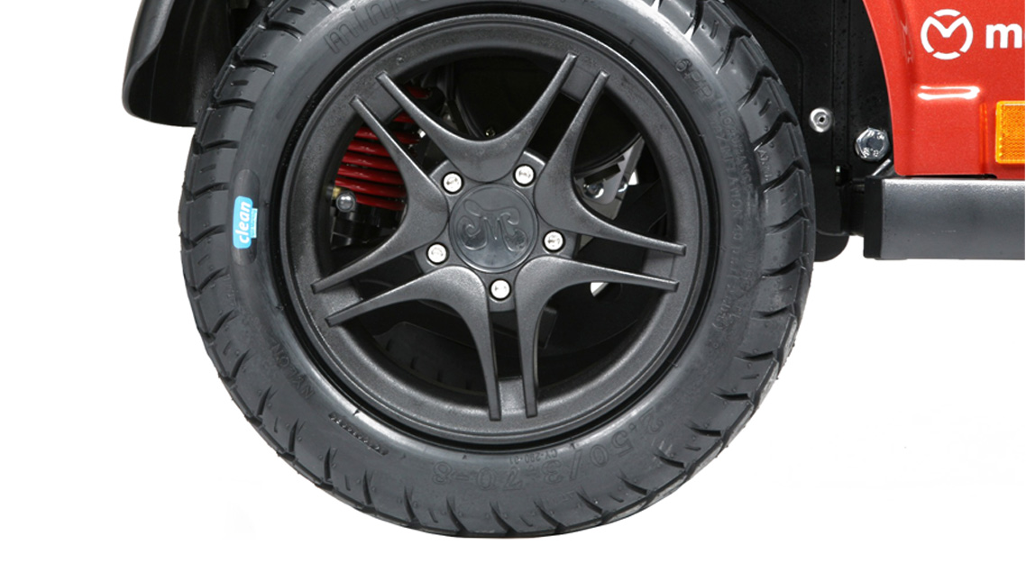 Robuust en veilig - Scootmobiel Mini Crosser X2 3-wiel - Lithium Powered