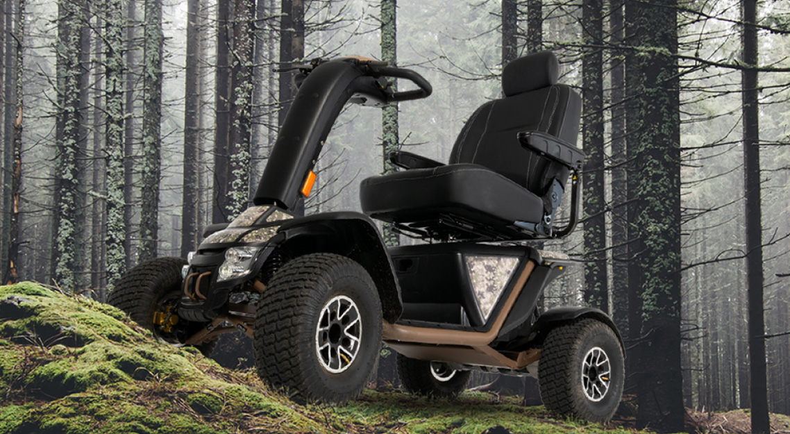 Je volgende avontuur wacht op je! - Scootmobiel Pride Baja Wrangler 2.0 - De zeer krachtige outdoor scooter