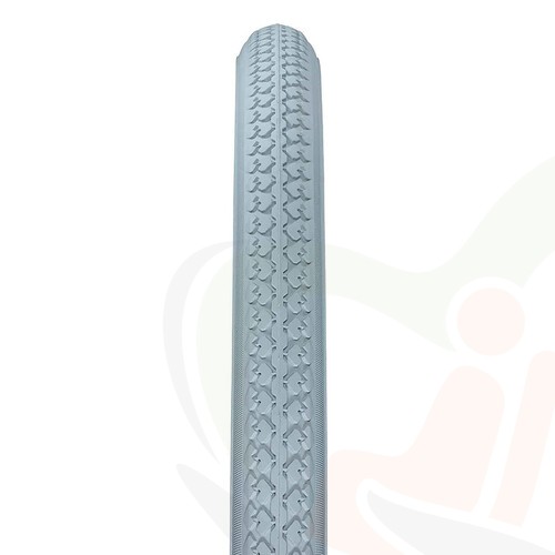 Rolstoel buitenband 22 inch - 22x1 3/8 (37-489) IMPAC grijs - blokprofiel
