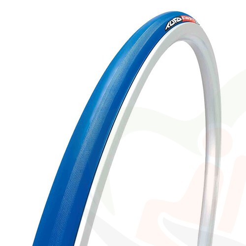 Rolstoel anti-lek tubeless band 24 inch voor zaalsporten 24x1 (25-540) blauw TUFO 12-16 bar!