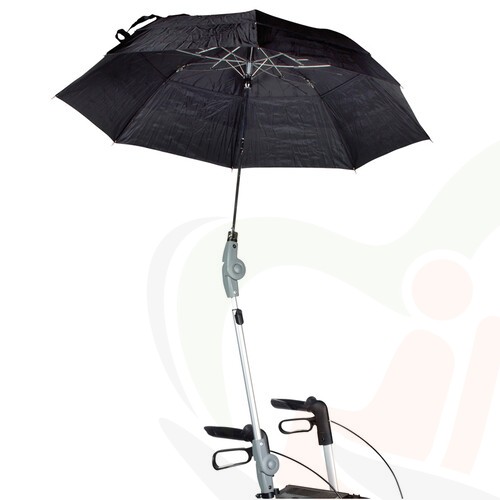 Paraplu voor Gemino rollators - zwart