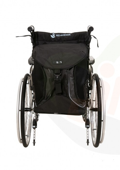 Splash Torba Luxe rolstoel & scootmobieltas - zwart/grijs