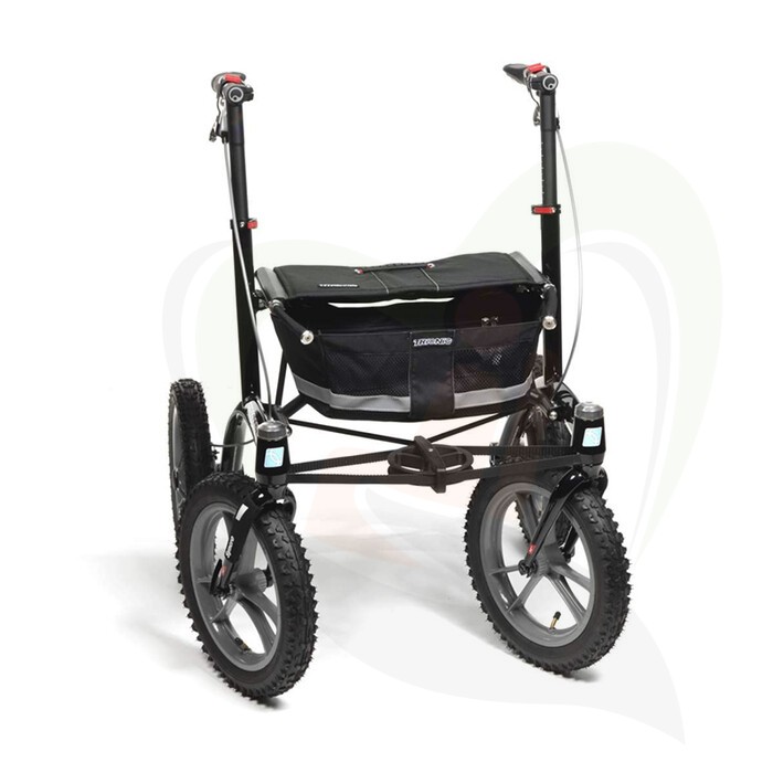 Trionic Walker 14er - ergonomische outdoor rollator met stuurwiel stabilisatie systeem