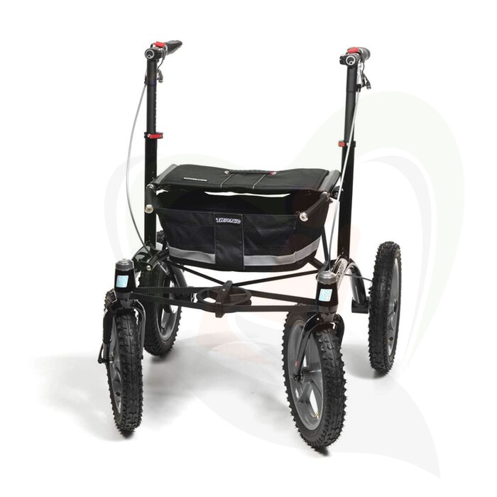 Trionic Walker 14er - ergonomische outdoor rollator met stuurwiel stabilisatie systeem